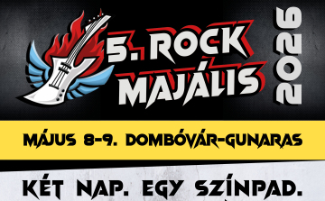 Két napig élő rockzene a dombóvári Rockmajálison