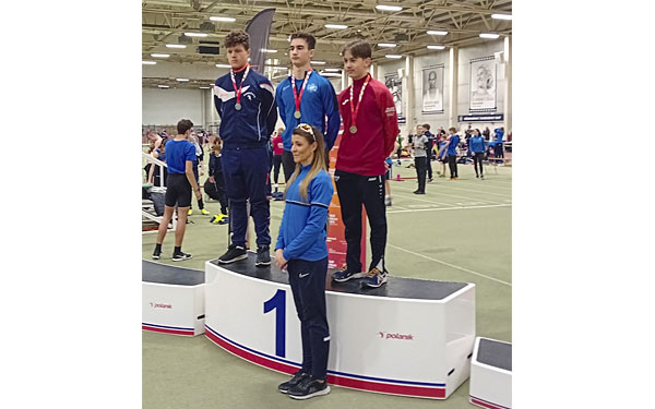 Ezüstérem az U14-es fedettpályás országos bajnokságon