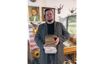 Adomány a Fekete István Látogatóközpontnak