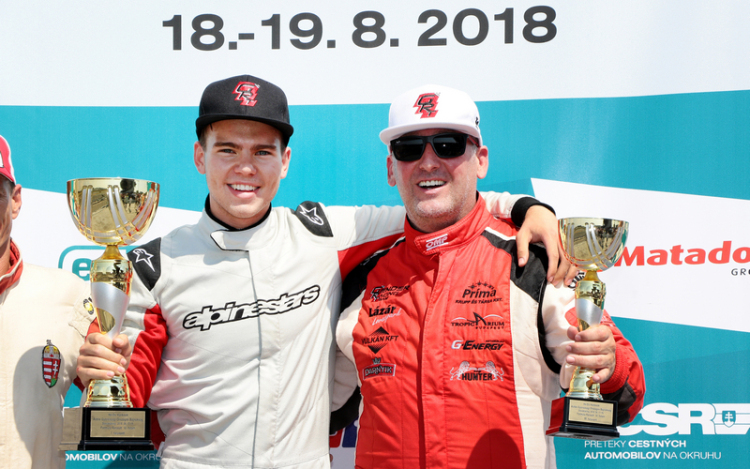 Serlegeső a Slovakiaringen!